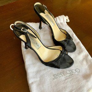 Jimmy Choo Strappy Heel - Black Size 37
